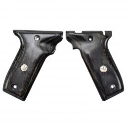 Altamont Smith & Wesson S&W 22 Victory, Classic Panel Silverblack w/ S&W Medallions