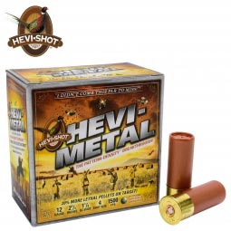 Hevi Shot Hevi Metal Pheasant 12ga. 2-3/4" 1-1/8oz. #4 Shot, 25 Round Box