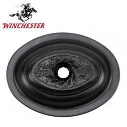 Winchester Model 23 Pistol Grip Cap, Engraved