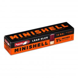 Aguila Minishell 12ga. 1-3/4" 7/8oz. Slug Ammunition, 20 Round Box