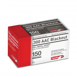 Aguila 300 Blackout 150gr. FMJ Ammunition, 50 Round Box