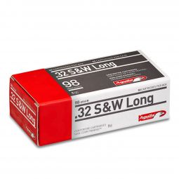 Aguila 32 S&W Long 98gr. LRN Ammunition, 50 Round Box