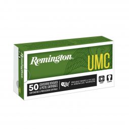 Remington UMC 9mm 115gr. FMJ Ammunition, 50 Round Box