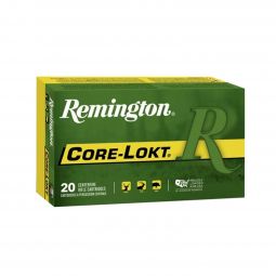 Remington Core-Lokt 6.5 Creedmoor 140gr PSP Ammunition, 20 Round Box