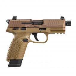 FN 502 Tactical Pistol, 22LR FDE, (1) 15rnd. & (1) 10rnd. Magazine