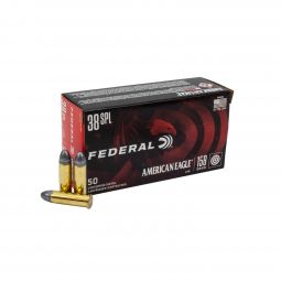 American Eagle .38 Special 158gr. Lead Round Nose Ammunition, 50 Round Box