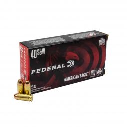 American Eagle .40 S&W 180gr. FMJ Ammunition, 50 Round Box