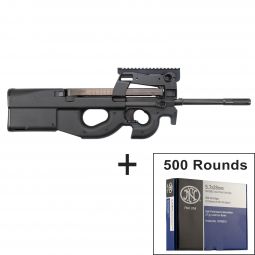 FN PS90 Standard Carbine 30 Round, Black + 500 Rounds 5.7x28mm 195LF Ammunition