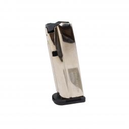 Shield Arms S15 Electroless Nickel 9mm Magazine for Glock G43X/G48, 15 Round