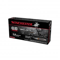 Winchester Ballistic Silvertip 6.8 Western 170gr. Ammunition, 20 Round Box