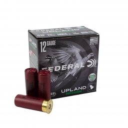 Federal Upland Steel 12ga. 2-3/4" 1-1/8oz. #7.5 Shot, 25 Round Box