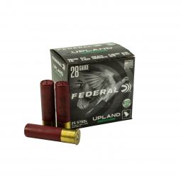 Federal Upland Steel 28ga. 2-3/4" 5/8oz. #6 Shot, 25 Round Box