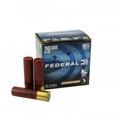 Federal Speed Shok Steel 28ga. 2-3/4" 5/8oz. #6 Shot, 25 Round Box