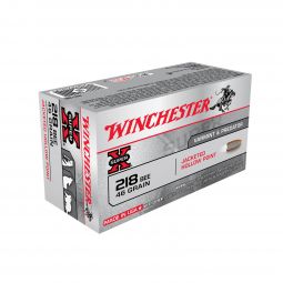 Winchester Super-X 218 Bee 46gr. JHP Ammunition, 50 Round Box