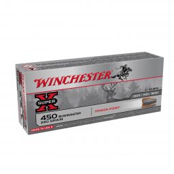 Winchester Super-X 450 Bushmaster 250gr. Power Point Ammunition, 20 Round Box