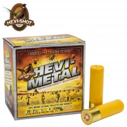 Hevi Shot Hevi Metal Pheasant 20ga. 2-3/4" 7/8oz. #4 Shot, 25 Round Box