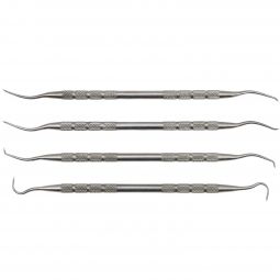 Tipton Stainless Steel Picks, Set of 4