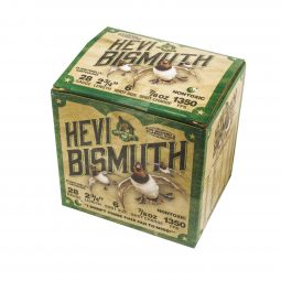 Hevi Shot Hevi Bismuth 28ga. 2-3/4" 7/8oz. #6 Shot, 25 Round Box