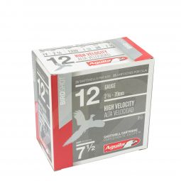 Aguila High Velocity Field 12ga. 2-3/4" 1-1/4oz. #7.5 Lead Shot Ammunition, 25 Round Box