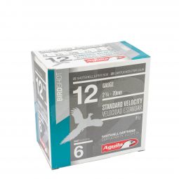 Aguila Standard Velocity Field 12ga. 2-3/4" 1-1/8oz. #6 Lead Shot Ammunition, 25 Round Box