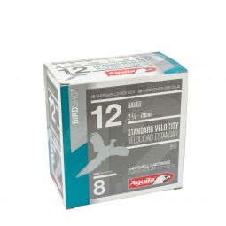 Aguila Standard Velocity Field 12ga. 2-3/4" 1-1/8oz. #8 Lead Shot Ammunition, 25 Round Box