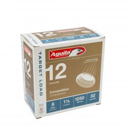 Aguila Handicap Target Load 12ga. 2-3/4" 1-1/8oz. #8 Lead Shot Ammunition, 25 Round Box