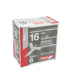 Aguila 16ga. 2-3/4" 1-1/8oz. #6 Lead Shot Ammunition, 25 Round Box