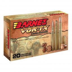 Barnes VOR-TX .470 Nitro Express 500gr. TSX FB Ammunition, 20 round Box