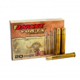 Barnes VOR-TX 500 Nitro 570gr. BND SLD FN 20 Round Box Ammunition