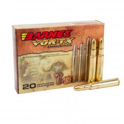 Barnes VOR-TX .416 Rigby 400gr. BND SLD RN Ammunition, 20 Round Box