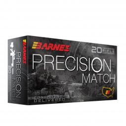 Barnes Precision Match 5.56x45mm 69gr. OTM BT 20 Round Box Ammunition