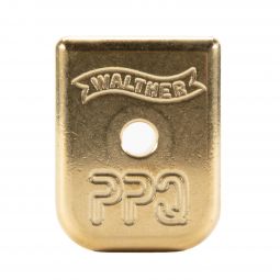 Walther PPQ Taylor Freelance Competition Magazine Basepad, Brass