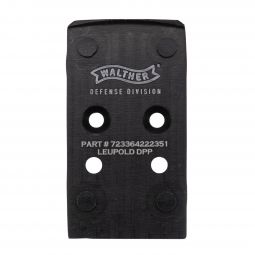 Walther PDP Optic Mounting Plate, Leupold Delta Point Pro