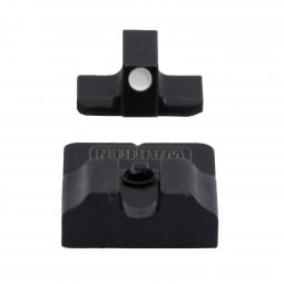 Canik Warren Blacked Out Rear & Canik White Dot Front Sight Set