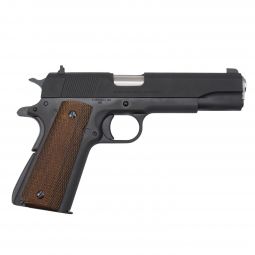 Springfield Defend Your Legacy Series 1911 .45 ACP Pistol, 5" Match Grade Barrel Black w/ Wood Grips