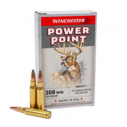 Winchester Super X .308 Win 150gr. Power Point Ammunition, 20 Round Box