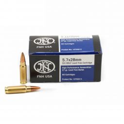 FNH 5.7x28 SS195LF Ammunition 50 Round Box