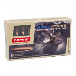 Norma Bondstrike 6.5 Creedmoor 143gr. Ammunition, 20 Round Box