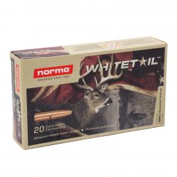 Norma Whitetail 6.5 Creedmoor 140gr. PSP Ammunition, 20 Round Box