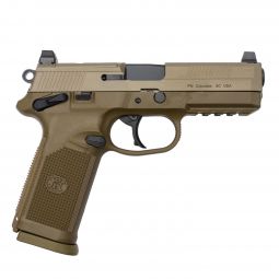 FN FNX-45 Tactical DA/SA MS, .45ACP FDE, 10rd. Mags, Night Sights, Non-Threaded Barrel