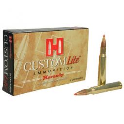 Hornady Custom Lite Reduced Recoil 30-06 125gr SST Ammunition 20 Round Box