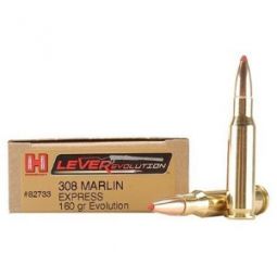 Hornady Leverevolution 308 Marlin Express 160gr. FTX Ammunition 20 Round Box