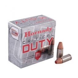 Hornady Critical Duty 9mm 135gr. FlexLock Ammunition 25 Round Box