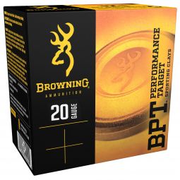 Browning Target BPT 20ga. 2-3/4" Sporting #7.5 Shot, 25 Round Box