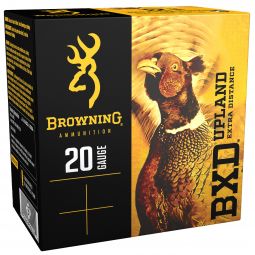 Browning Upland BXD 20ga. 2-3/4" 1oz #5 Shot, 25 Round Box