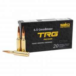 Sako TRG Precision 6.5 Creedmoor 136gr. HPBT Ammunition, 20 Round Box