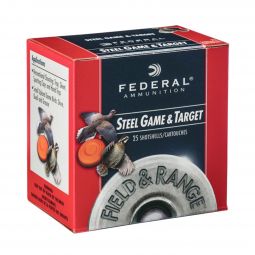 Federal Field & Range Steel 20 Gauge 2-3/4" 3/4oz. #6 Shot, 25 Round Box