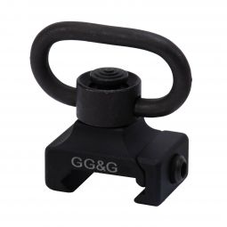 GG&G Quick Detach Sling Attachment w/ Heavy Duty QD Swivel for Picatinny Rails