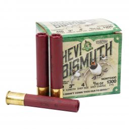 Hevi Shot Hevi Bismuth 410ga. 3" 9/16oz. #4 Shot, 25 Round Box