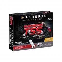 Federal Heavyweight TSS Turkey Load, 20ga. 3" 1-1/2oz. #7 Shot, 5 Round Box